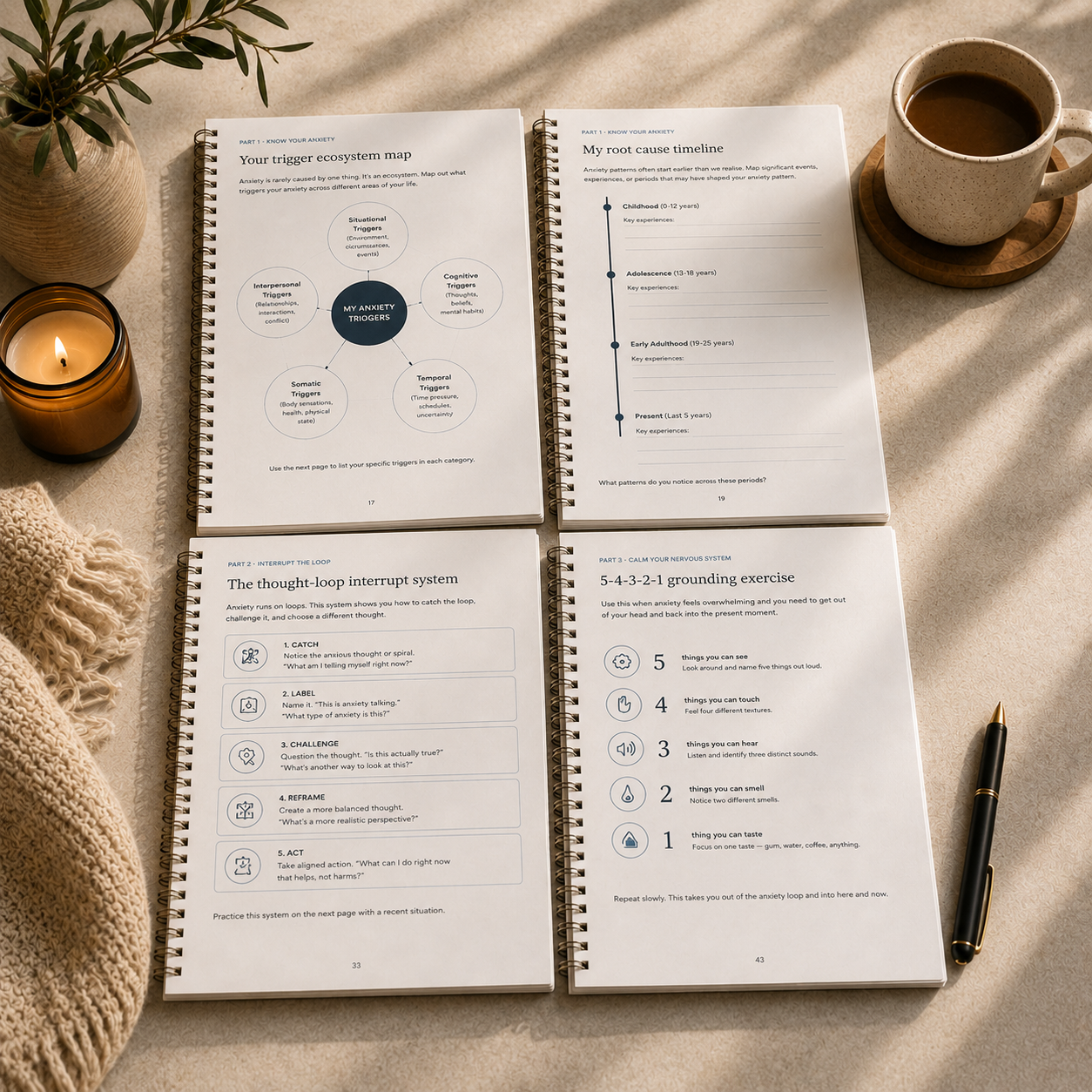 The Anxiety Reset Workbook cover