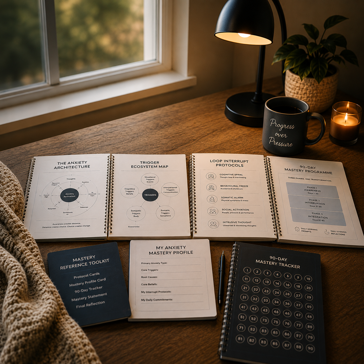 The Anxiety Mastery Blueprint cover